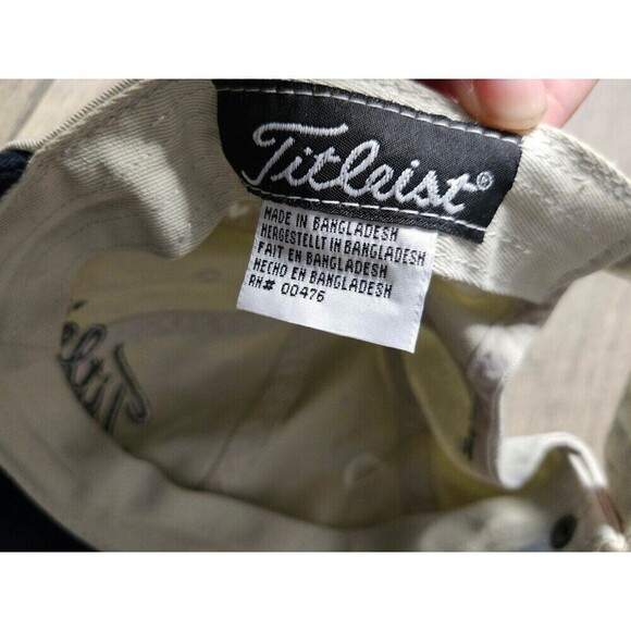 Titleist Vintage #1 Ball in Golf Baseball Hat - Picture 6 of 6
